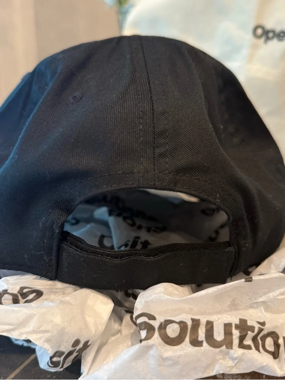 Black Logo Cap, Canvas Tote Bag, White Tumbler Bundle
